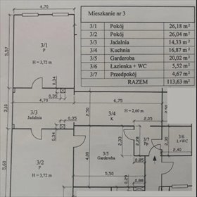mieszkanie na sprzedaż 114m2 mieszkanie Świebodzice, Kolejowa