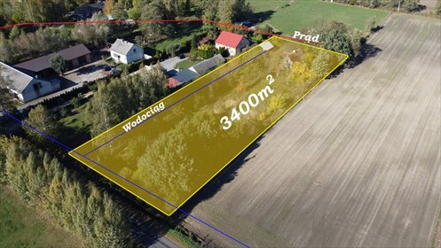 działka na sprzedaż 3400m2 działka Wierzbówiec