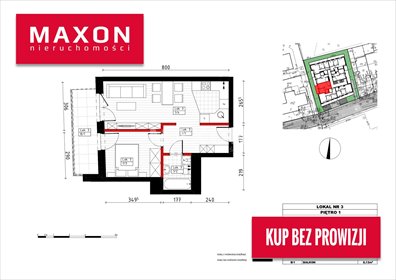 mieszkanie na sprzedaż 44m2 mieszkanie Marki, Leopolda Lisa-Kuli