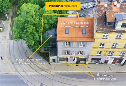Na sprzedaż wielofunkcyjny lokal inwestycyjny 603 m² w Bytomiu lokal użytkowy Bytom, Rozbark