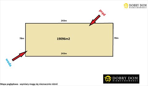 działka na sprzedaż 19096m2 działka Makowlany