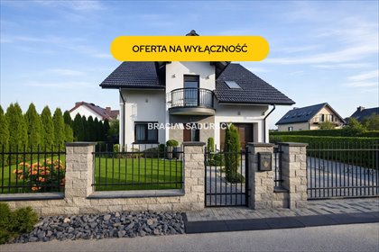 Nowoczesny dom 180 m² z garażami i poddaszem w Igołomi dom Igołomia
