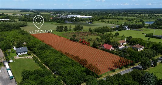 Działka rolna 1,49 ha z dostępem do mediów - polecam! działka Pułtusk, kleszewo, kleszewo