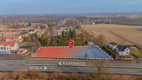 Działka inwestycyjna 3073 m² przy DK 81 w Strumieniu polecam działka Strumień, Rynek