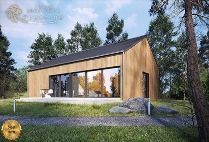 Działka z projektem domu, 872 m², blisko natury działka Przezchlebie