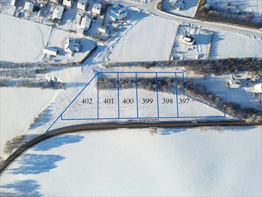 działka na sprzedaż 1280m2 działka Uzdowo