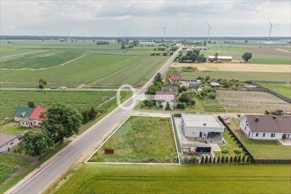Działka 905 m² z WZ pod dom wolnostojący, ustawna działka Dominowo, Centralna
