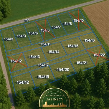działka na sprzedaż 1001m2 działka Dreglin