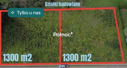 Duże działki 2600m² z WZ, spokojne Lipno. działka Lipno