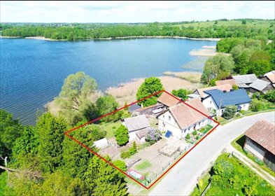 Dom z linią brzegową jeziora Rańsk - 123 m2. dom Rańsk