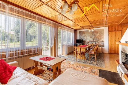 Zapraszam do domu 120 m² w Łapanowie z kominkiem i tarasem dom Łapanów