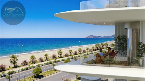 Sprzedam luksusowy apartament 1+1 blisko morza w Kestel mieszkanie Alanya