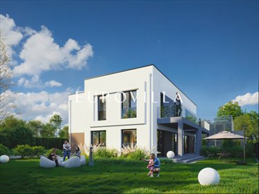 Do sprzedania nowoczesny dom 146 m² z garażem i ogrodem dom Warszawa, Mokotów