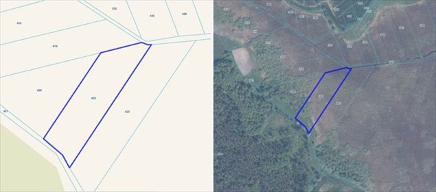działka na sprzedaż 11700m2 działka Czarne Dolne