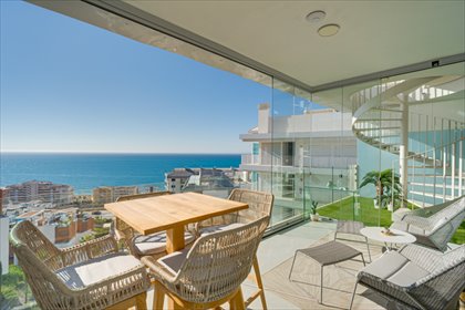 Polecam luksusowy penthouse 239 m² z panoramicznym widokiem mieszkanie Costa del Sol, Costa del Sol