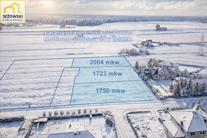 działka na sprzedaż 5477m2 działka Kazimierzówka