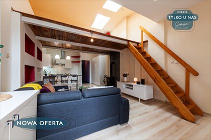 Sprzedam przestronne mieszkanie 56 m² z ogródkiem i antresolą mieszkanie Tuszyn, Tuszyn-Las, 3 Maja