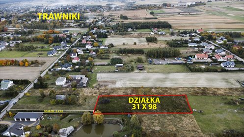 działka na sprzedaż 3000m2 działka Trawniki