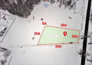 działka na sprzedaż 1223m2 działka Brzeszcze, Piekarska