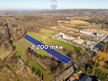 działka na sprzedaż 8200m2 działka Krzywaczka