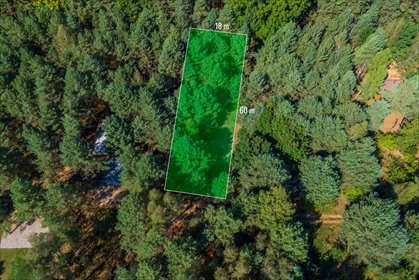 Zapraszam do obejrzenia działki 1081 m² przy Kampinoskim Parku Narodowym działka Sianno