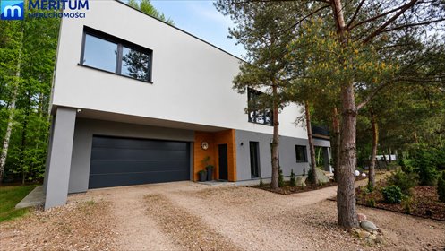 Nowoczesny dom premium 266 m² z lasem, sauną i jacuzzi dom Książenice