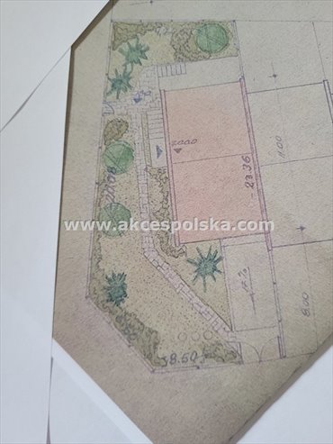 Skrajny segment z dużym potencjałem, 272 m2, Mokotów dom Warszawa, Mokotów, Sadyba