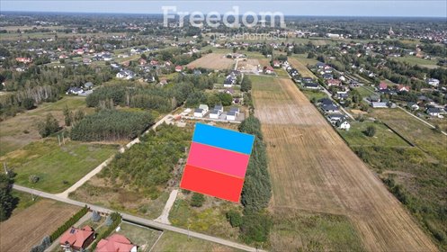 działka na sprzedaż 1125m2 działka Dębe Wielkie, Nadrzeczna