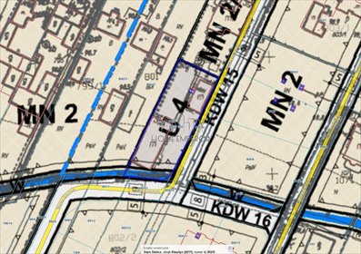 Działka pod hotel z mediami, plan U4, Klaudyn. działka Klaudyn, Marka Grechuty