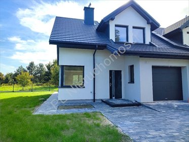 Dom bliźniak 128 m² z garażem, ogrzewaniem podłogowym zapraszam dom Kozery