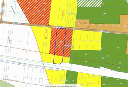 Na sprzedaż działka 8 466 m² z planem zagospodarowania działka Prace Duże, Wierzbowa