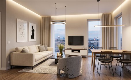 Nowoczesne 3-pokojowe mieszkanie 70,55 m² - balkon i świetna komunikacja mieszkanie Kraków, Sosnowiecka