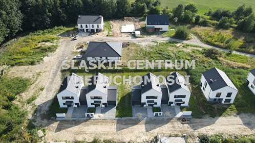 Nowoczesny bliźniak z ogrodem i garażem w Siemianowicach dom Siemianowice Śląskie, Przełajka, Storczykowa
