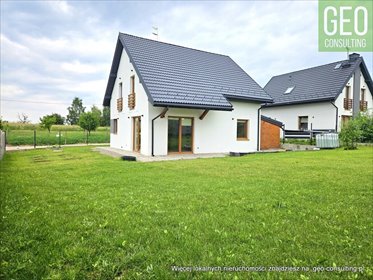 Wynajem domu wolnostojącego 123m2 z garażem i ogrodem dom Bibice, Do wynajęcia dom wolnostojący w Bibicach gmina Zielonki