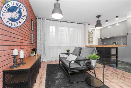 Stylowa kawalerka 27 m² z ceglaną ścianą - Ochota mieszkanie Warszawa, Ochota, Rakowiec, Żwirki i Wigury