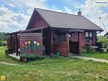Urokliwy dom drewniany 60 m² z antresolą polecam dom Biała