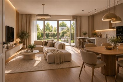 Polecam 4-pokojowe mieszkanie z prywatnym ogrodem 124 m² w Katowicach mieszkanie Katowice, Zarzecze, gen. Stefana Grota-Roweckiego