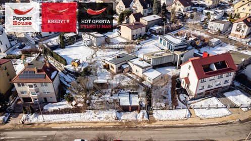 Działka 818 m² z domem i garażem w Obłużu – inwestycja działka Gdynia, Obłuże