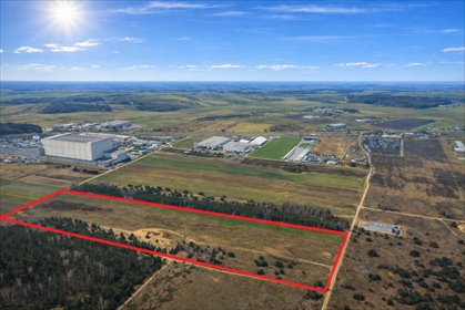 Sprzedam działkę inwestycyjną 73 500 m² przy S8 w Dąbrówce działka Dąbrówka
