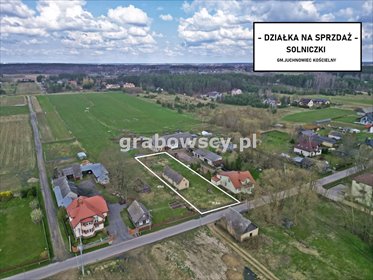 działka na sprzedaż 1342m2 działka Solniczki