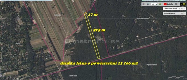 działka na sprzedaż 12166m2 działka Łacha, Wyszkowska