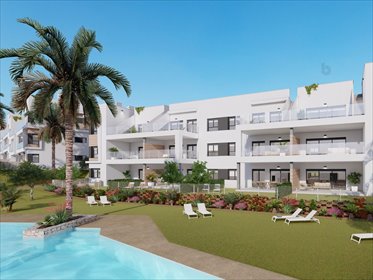 Na sprzedaż nowoczesne mieszkanie 74 m² z widokiem na golf i morze mieszkanie Costa Blanca, Costa Blanca