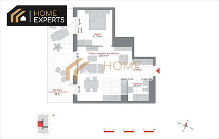 mieszkanie na sprzedaż 50m2 mieszkanie Gdańsk, Oliwa, Artura Grottgera