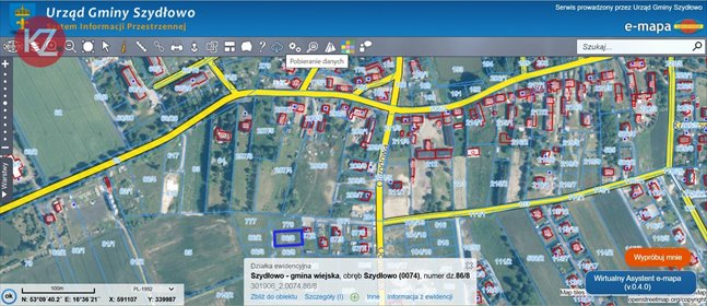 Działka budowlana 778 m² z warunkami zabudowy w Szydłowie działka Szydłowo