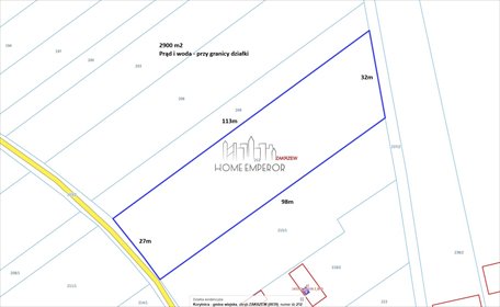 Polecam działkę 2900 m² z warunkami zabudowy w Zakrzewie działka Zakrzew
