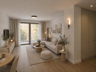 Nowe 2-pokojowe mieszkanie z ogrodem i balkonem mieszkanie Warszawa, Białołęka, Skarbka z Gór