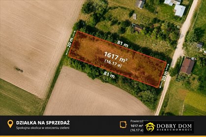 Działka 1617 m² w Tylwicy - polecam działka Tylwica