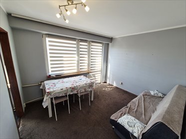Dwupokojowe mieszkanie do remontu, 35,8 m2, blisko szkół i komunikacji mieszkanie Skierniewice, widok, Norwida