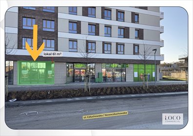 lokal użytkowy na wynajem 62m2 lokal użytkowy Warszawa, Bemowo, Człuchowska