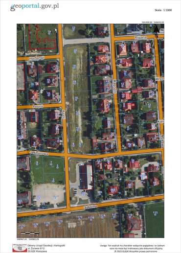 działka na sprzedaż 1000m2 działka Płońsk, Azalii